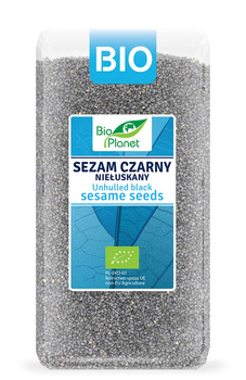 Sezam Czarny Niełuskany BIO (2 szt x 400 g)