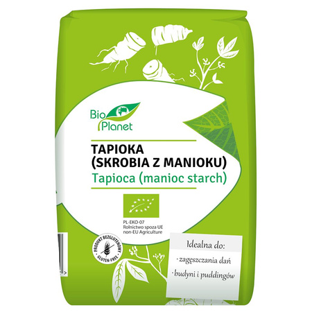 Tapioka (Skrobia z Manioku) Bezglutenowa BIO (4 szt x 400 g)