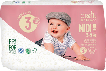 Pieluchy Midi Eco 5 - 9 kg (56 Szt.)