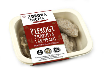 Pierogi z Kapustą i Grzybami Bezglutenowe 230 g - Zdrowa Micha (Na Zamówienie