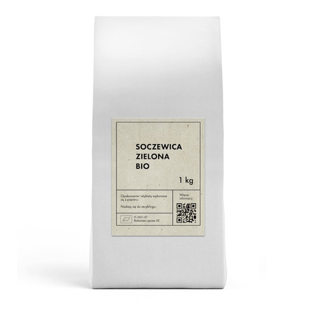 Soczewica Zielona BIO 1 kg