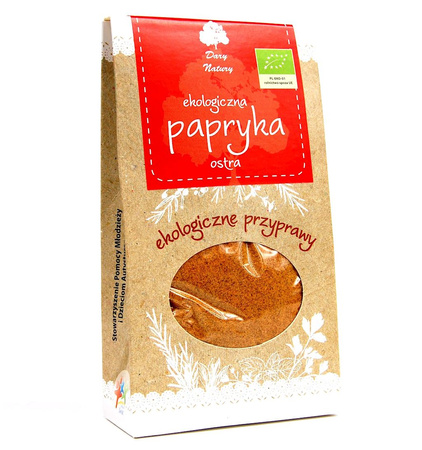 Papryka Ostra Mielona BIO (2 szt x 90 g)
