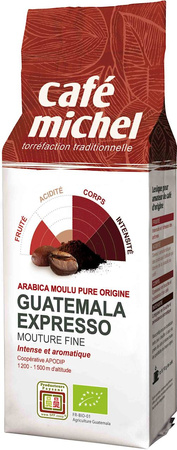 Kawa Mielona Arabica 100 % Espresso gwatemala Fair Trade BIO 250 g