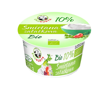 Śmietana 10 % Sałatkowa BIO (3 szt x 180 g)