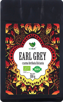 Herbata Czarna Liściasta Earl Grey BIO 100 g