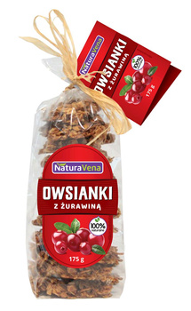 Ciastka owsianki z Żurawiną 175 g