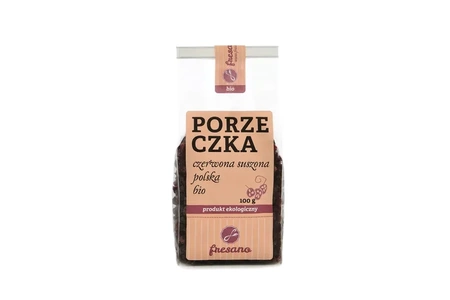 PORZECZKA CZERWONA SUSZONA POLSKA BIO (100 g)