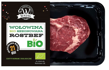 Rostbef Wołowy Sezonowany BIO (Około 0,25 kg)