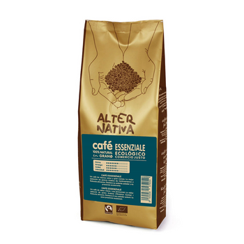 Kawa Ziarnista Arabica/Robusta Essenziale Fair Trade Bezglutenowa BIO 500 g