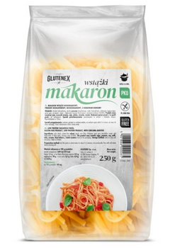Makaron Niskobiałkowy Bezglutenowy Wstążki (2 szt x 250 g)