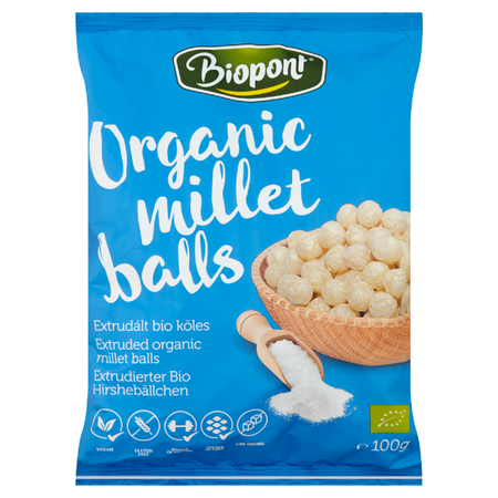 Chrupki Jaglane Delikatnie Solone Bezglutenowe BIO (12 szt x 100 g)