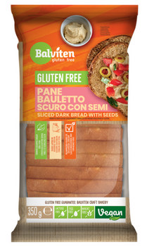 Chleb Ciemny z Ziarnami Krojony Bezglutenowy (2 szt x 350 g)