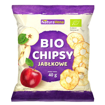 Chipsy Jabłkowe Bezglutenowe BIO (8 szt x 40 g)