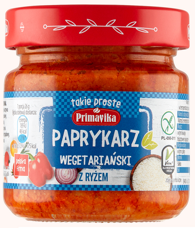 Paprykarz Wegański Z Ryżem Bezglutenowy (3 szt x 160 g)