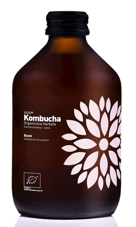 Kombucha Różana Bezglutenowa BIO 330 ml (4 szt x 330 ml)