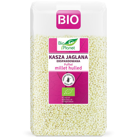 Kasza Jaglana Ekspandowana Bezglutenowa BIO (3 szt x 150 g)