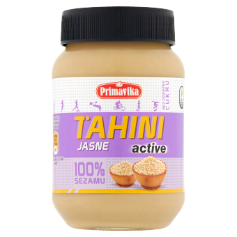Tahini Jasne Active (Pasta Sezamowa) Bezglutenowe 460 g