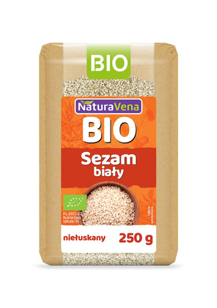 Sezam Biały Niełuskany BIO 250 g