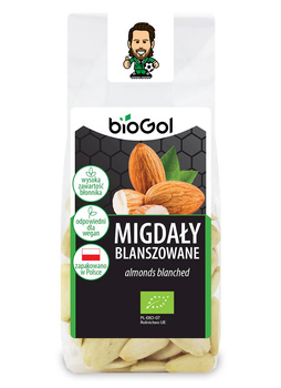 Migdały Blanszowane BIO (3 szt x 100 g)
