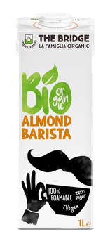 Napój Migdałowy Barista Bez Dodatku Cukrów Bezglutenowy BIO (3 szt x 1 l)