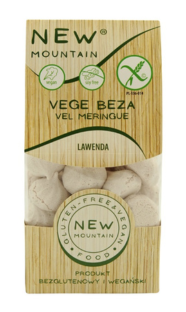 Bezy Wegańskie Lawendowe Bezglutenowe (2 szt x 50 g)