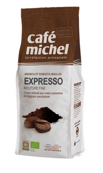 Kawa Mielona Arabica / Robusta Espresso Fair Trade BIO 250 g