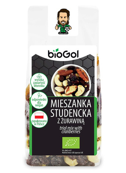 Mieszanka Studencka z Żurawiną BIO 150 g