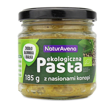 Pasta Z Ciecierzycy I Szpinaku Z Nasionami Konopi Bio (3 szt x 185 g)