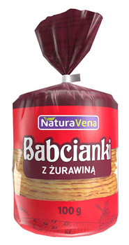 Babcianki z Żurawiną (6 szt x 100 g)