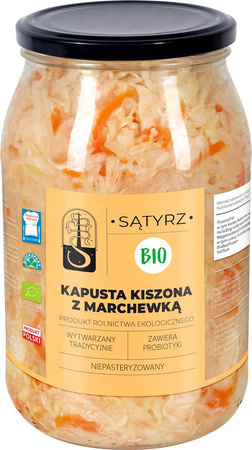 Kapusta Kiszona z Marchewką BIO (2 szt x 800 g)