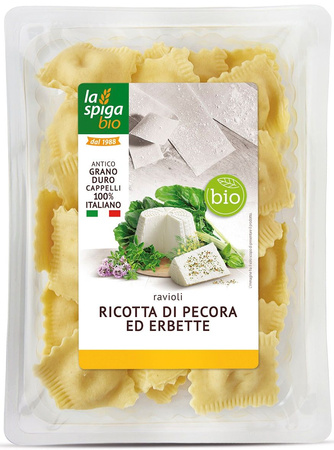 Ravioli Świeże z Ricottą, Boćwiną i Ziołami BIO 250 g