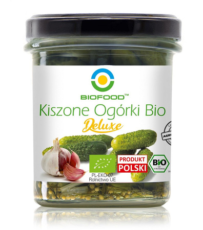 Ogórki Kiszone Deluxe BIO  (230 g) (3 szt x 320 g)