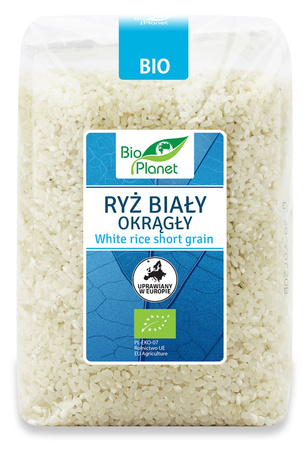 Ryż Biały Okrągły Bio (2 szt x 1 kg)