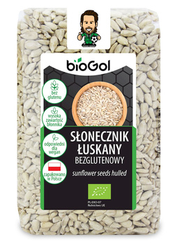 Słonecznik Łuskany Bezglutenowy BIO (4 szt x 350 g)
