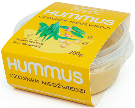 Hummus Czosnek Niedźwiedzi 200 g