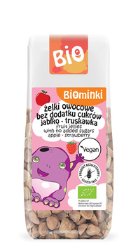 Żelki Owocowe Bez Dodatku Cukrów Bezglutenowe BIO (3 szt x 75 g)