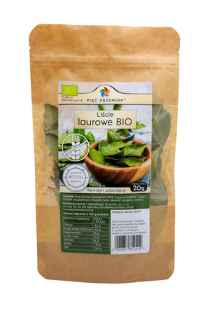 Liść Laurowy Bezglutenowy BIO 20 g