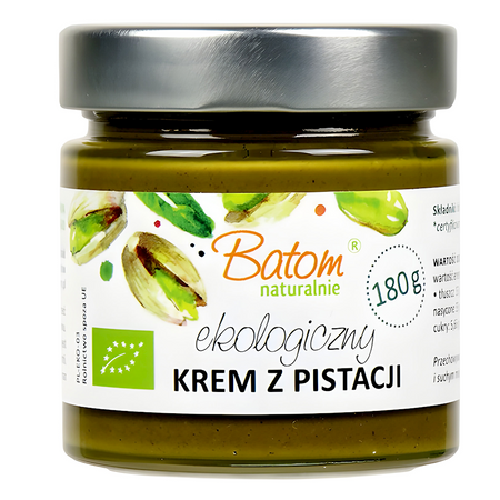 Krem z Pistacji Prażonych 100 % BIO 180 g