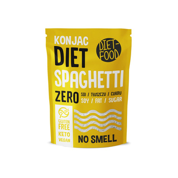 Makaron (Konjac) Spaghetti Bezglutenowy 270 g () - Diet (3 szt x 200 g)