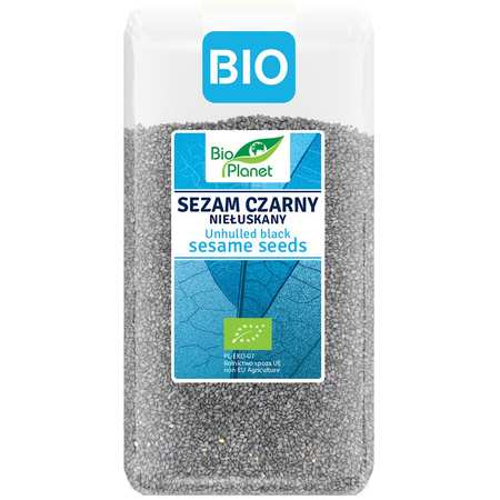 Sezam Czarny Niełuskany BIO (2 szt x 400 g)