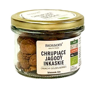 Jagody Inkaskie Liofilizowane Chrupiące Bezglutenowe BIO (2 szt x 40 g)