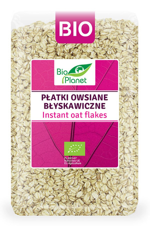 Płatki Owsiane Błyskawiczne Bio (2 szt x 1 kg)