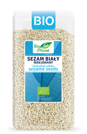 Sezam Biały Niełuskany Bio (2 szt x 400 g)