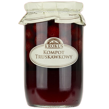 Kompot Truskawkowy 640 g () (2 szt x 260 g)