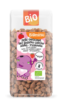 Żelki Owocowe Bez Dodatku Cukrów Bezglutenowe BIO 400 g