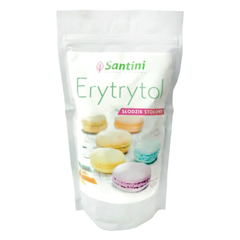 Erytrytol Francuski Bezglutenowy 500 g (Torebka)