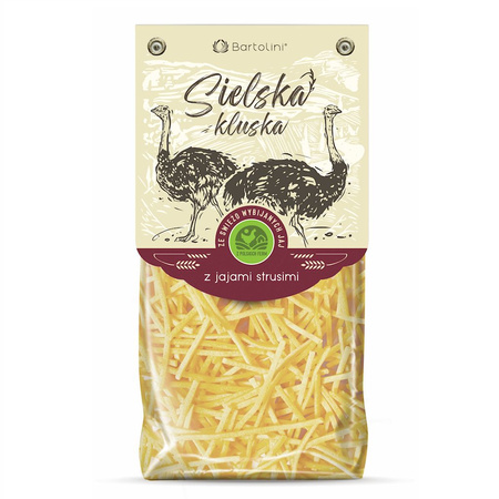 Makaron (Z Jajami Strusimi) Krajanka BIO 250 g