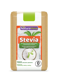 Stevia (Na Bazie Erytrytolu i Glikozydów Stewiolowych Ze Stewii) (3 szt x 500 g)