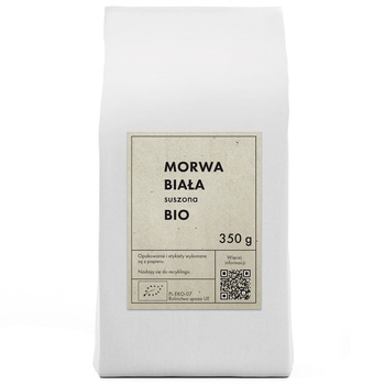 Morwa Biała Suszona BIO 350 g