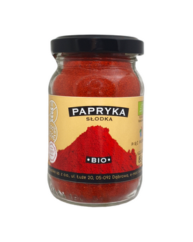 Papryka Słodka Mielona Bezglutenowa BIO (3 szt x 85 g)